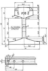 Рельсы Р38